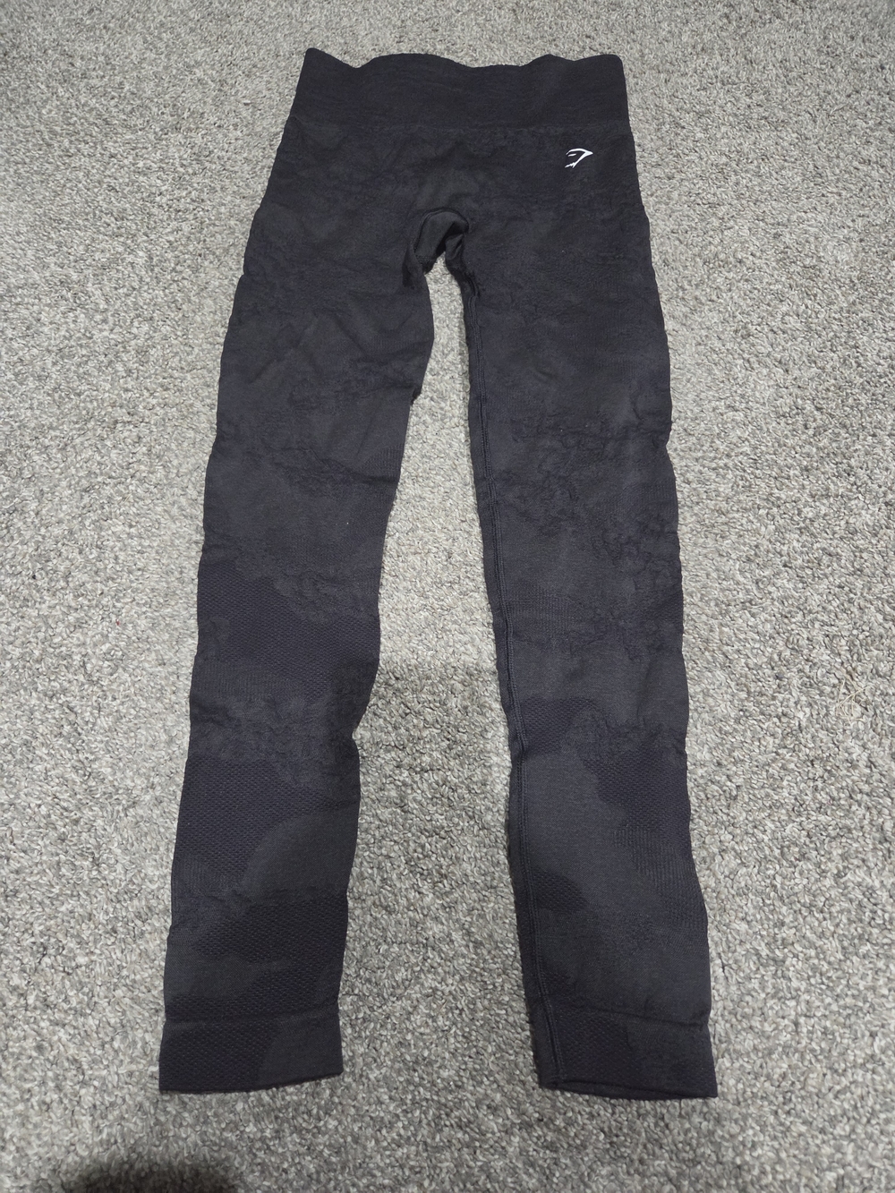 Gymshark Seamless Black High-Waist Jeggings Womens Size Small
